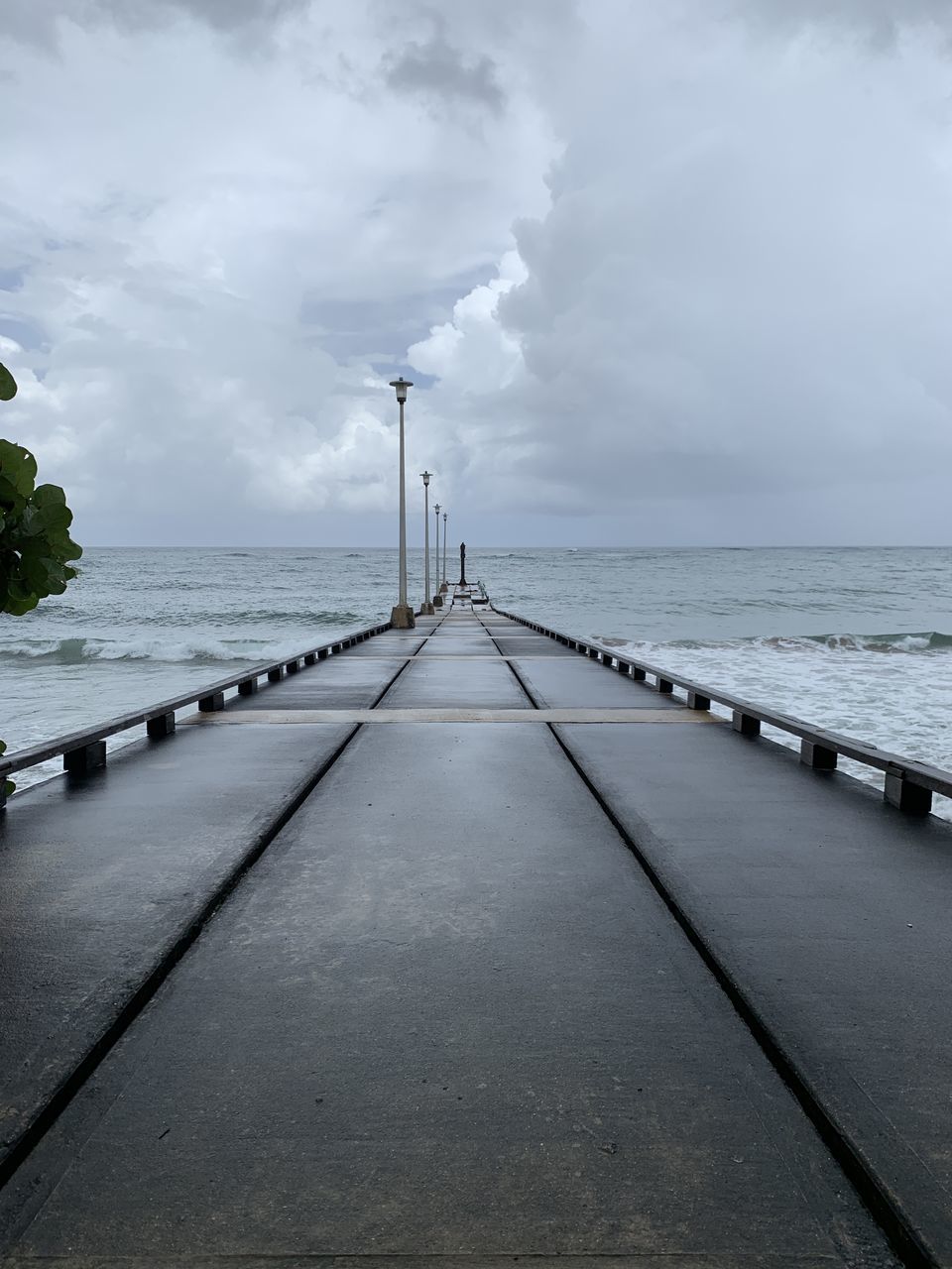 water, sky, sea, cloud - sky, the way forward, direction, diminishing perspective, horizon over water, horizon, nature, scenics - nature, beauty in nature, day, pier, no people, tranquility, vanishing point, built structure, outdoors, long