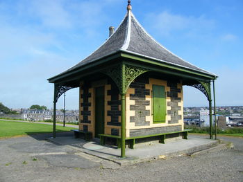 Exterior of building against sky