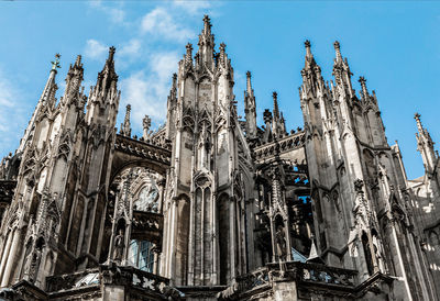 Low angle view of cathedral against sky