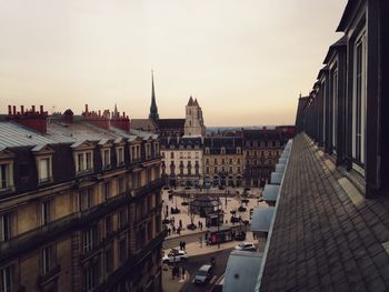 Buildings in city