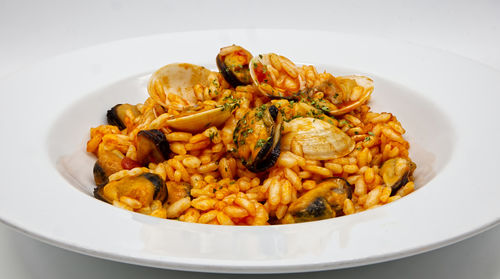 Close-up of food in plate