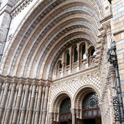 Low angle view of historical building