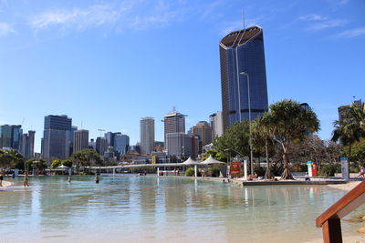 View of cityscape against sky