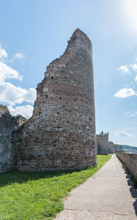 Old ruins against sky