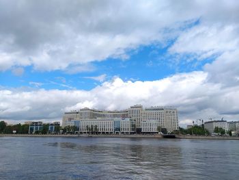 Buildings at waterfront