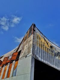 Low angle view of building against sky