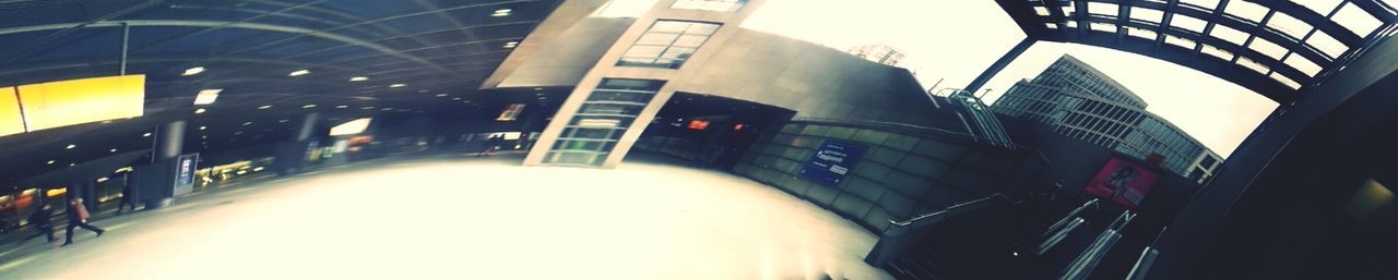 Low angle view of modern building