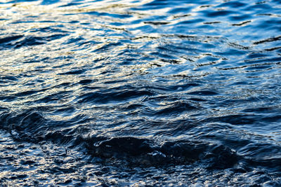 Full frame shot of rippled water