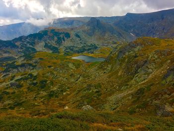 Scenic view of mountains