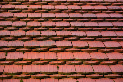 Full frame shot of roof