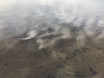Full frame shot of sand at beach