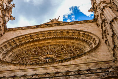 Low angle view of cathedral against sky