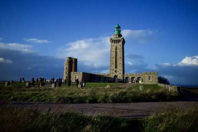 Lighthouse in cap frehel brittany