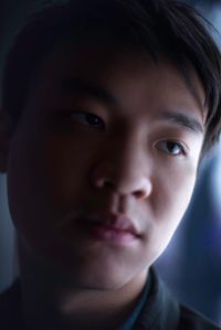 Close-up portrait of boy