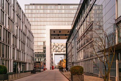 Street amidst buildings in city