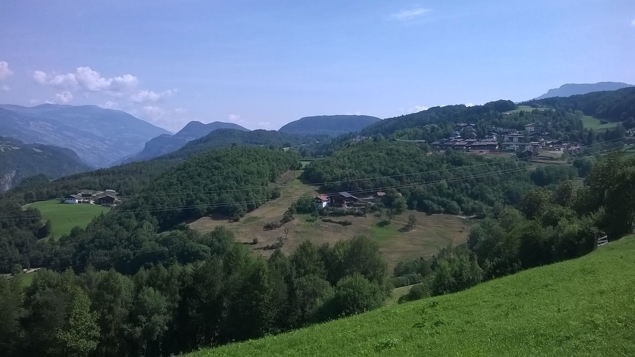 SCENIC VIEW OF FARM AGAINST SKY