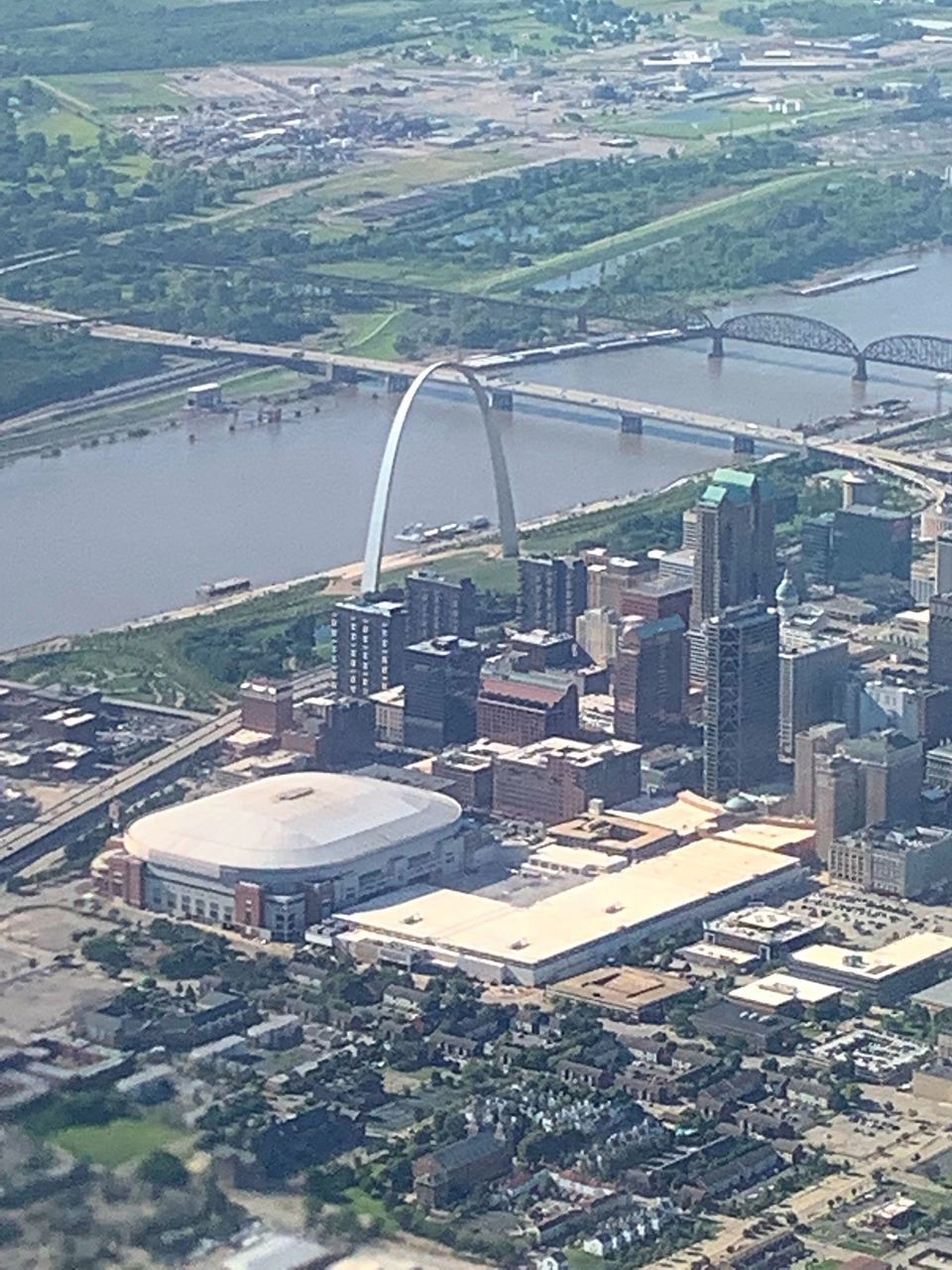 HIGH ANGLE VIEW OF BUILDINGS AND CITY