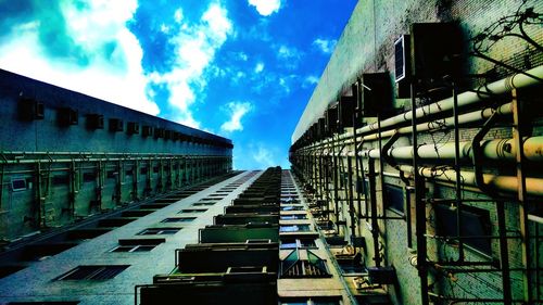 Panoramic shot of building against sky