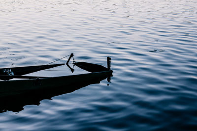 Boat in lake