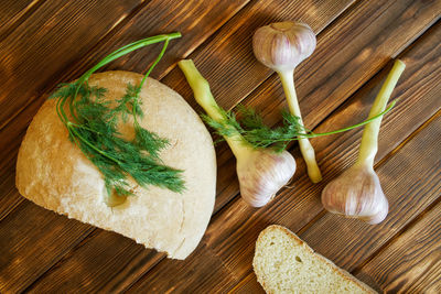 Close-up of food on cutting board