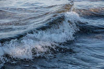 Close-up of wave in sea