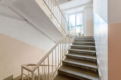 Low angle view of staircase