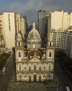 View of buildings in city