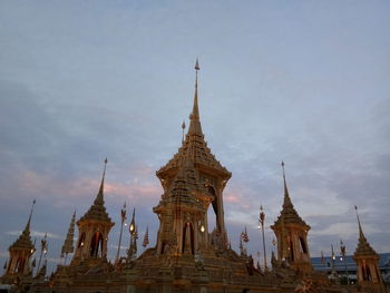 Temple against sky