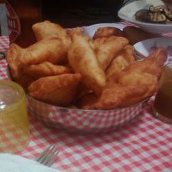 Close-up of dessert in bowl on table