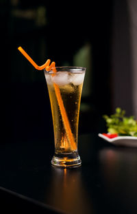 Close-up of drink on table