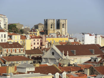 View of buildings in city