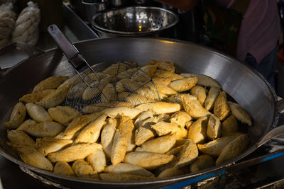 Close-up of meat in market