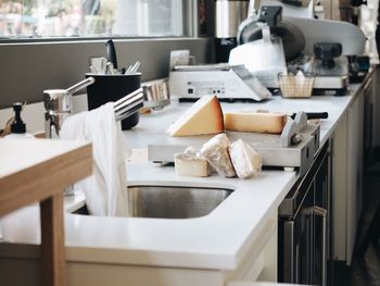 Interior on kitchen