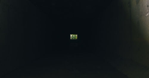 Interior of illuminated room