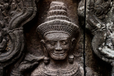 Close-up of buddha statue