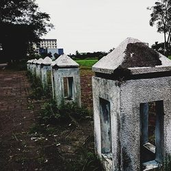 View of old house