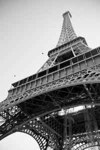 Low angle view of tower against sky