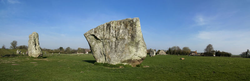 Panoramic view of landscape against sky