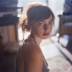 Portrait of young woman