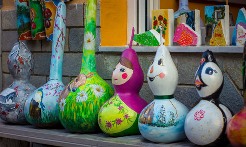 Close-up of christmas decorations