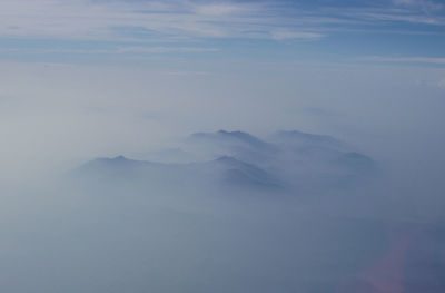 Scenic view of cloudscape against sky