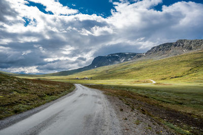 Landscape at hallingskarvet and prestholtseter, geilo, norway