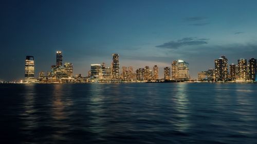 View of city at waterfront
