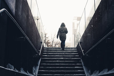 Low angle view of staircase