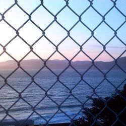 Full frame shot of chainlink fence