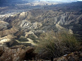 High angle view of landscape