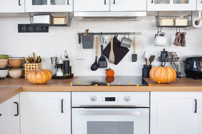 Interior of kitchen