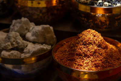 Saffron, the most expensive spice at dubai spice market