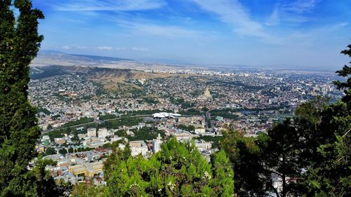 Aerial view of cityscape