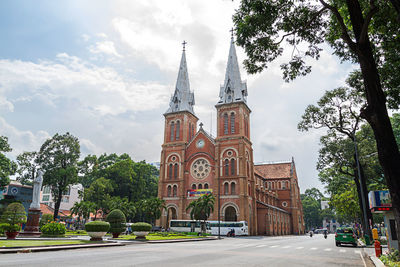 View of clock tower against sky